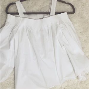 LOFT Cold shoulder top